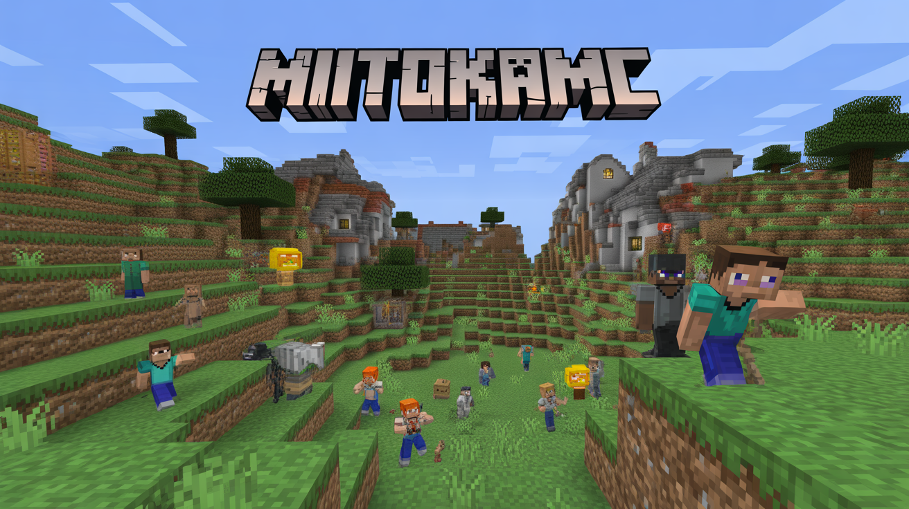 HitokaMC le serveur Minecraft PvP Faction Farm2Win qui séduit les joueurs français Scène HitokaMC Minecraft factions et joueurs en collaboration