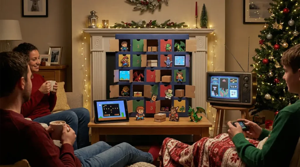 Calendrier de l’Avent jeux vidéo 2025 : top modèles testés pour tous les passionnés Calendrier de l'Avent jeux vidéo 2025 ambiance festive surprises quotidiennes