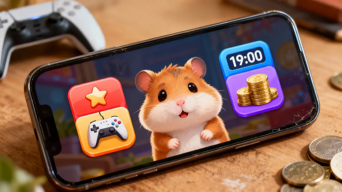 Hamster Kombat Daily Cipher : solution du jour, guide Morse et méthodes efficaces Ecran smartphone Daily Cipher Hamster Kombat avec recompenses
