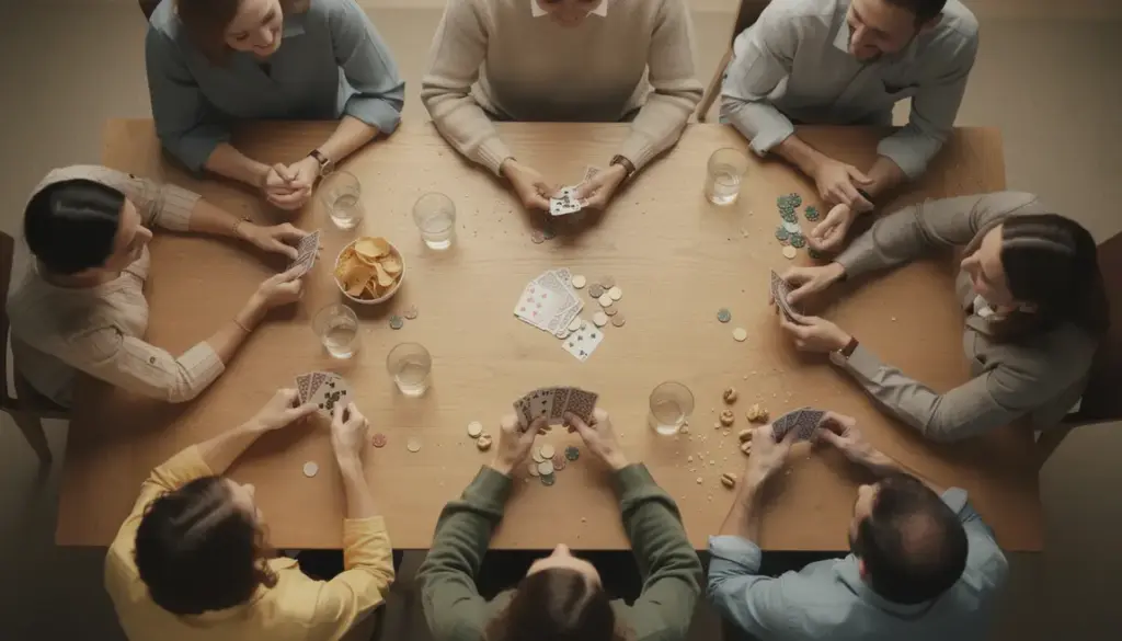 Règle du 8 américain : les règles, astuces et variantes pour jouer vite et mieux chaque partie groupe joue au 8 américain sur table ambiance conviviale