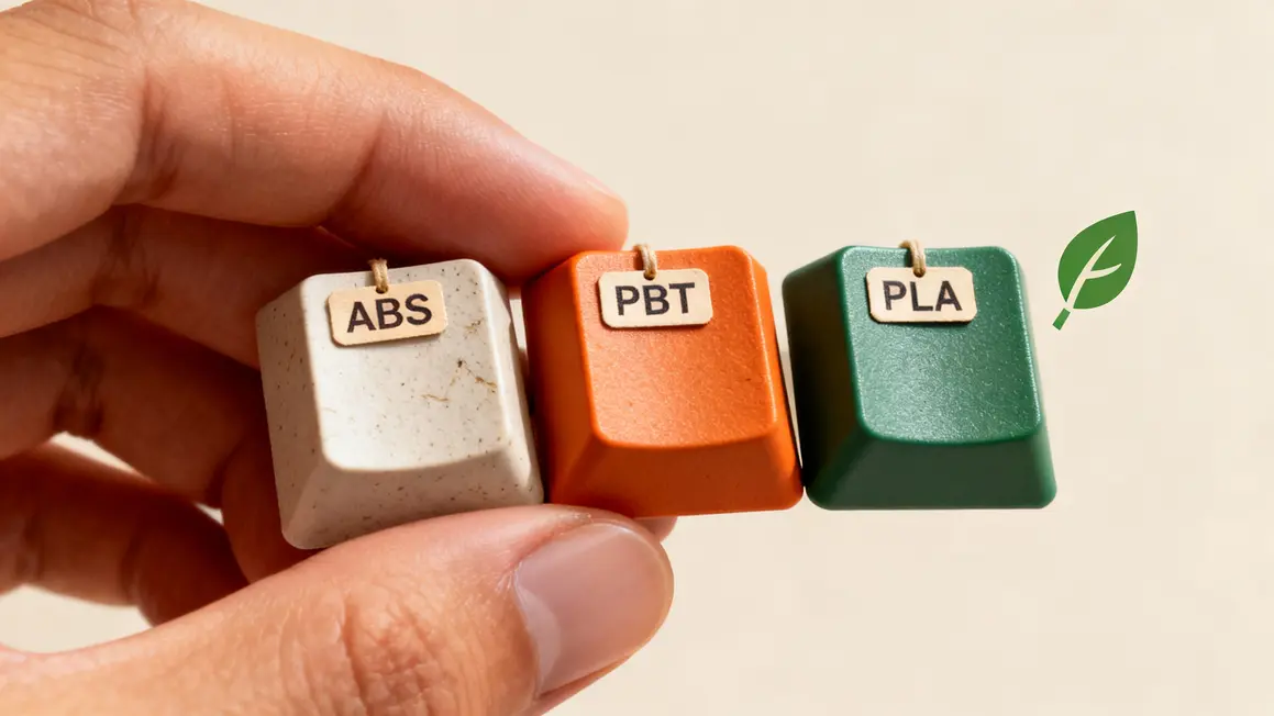 Keycaps azerty : personnalisez facilement votre clavier mécanique français en 2024 keycaps azerty abs pbt pla materiaux differences