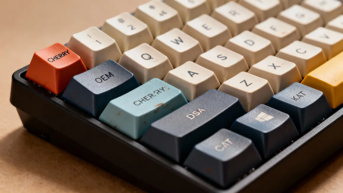 Keycaps azerty : personnalisez facilement votre clavier mécanique français en 2024 profils keycaps azerty cherry oem dsa kat explicatif