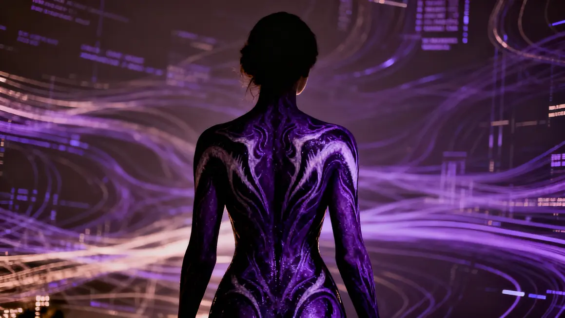 Ana Venom leak : révélations marquantes et répercussions sur la communauté gaming Ana Venom leak dos femme symbiote violet