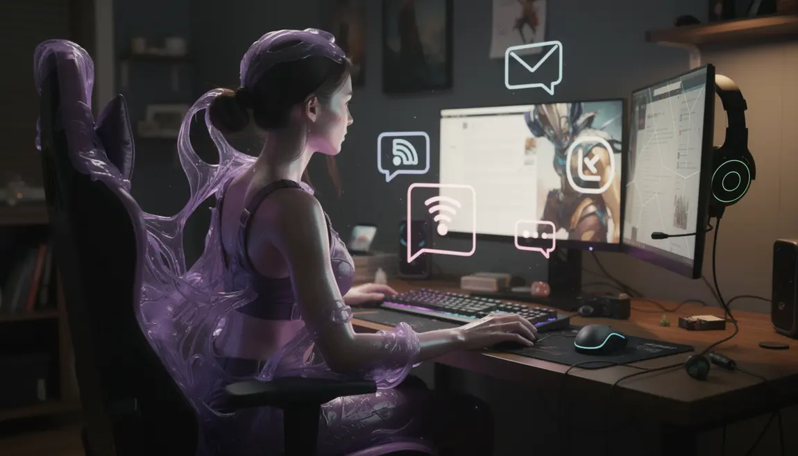 Ana Venom leak : révélations marquantes et répercussions sur la communauté gaming Gros plan Ana Venom leak symbiote violet gaming