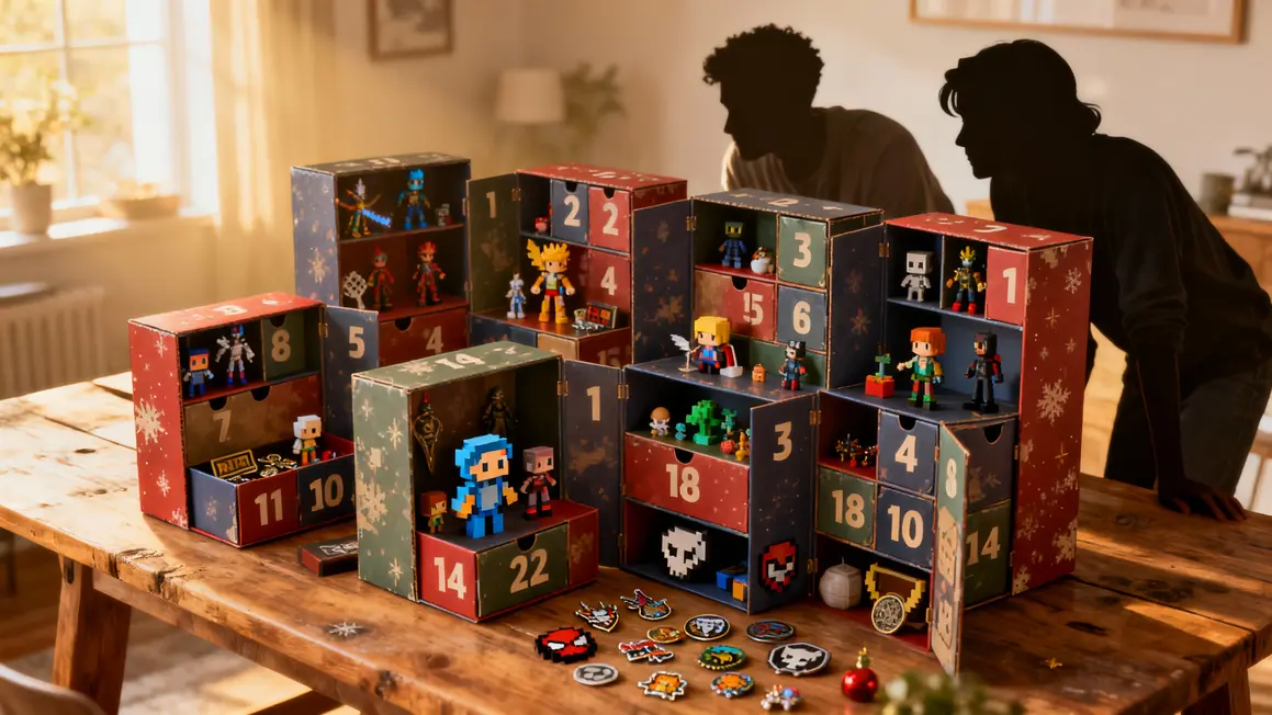 Calendrier de l’Avent geek 2025 : sélection, comparatif et astuces pour passionnés Différents univers geek dans des calendriers de l’Avent 2025