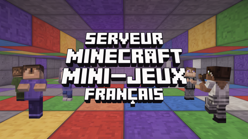 Top serveurs Minecraft mini-jeux francophones à découvrir en 2026 minecraft serveur mini jeux image immersive joueurs