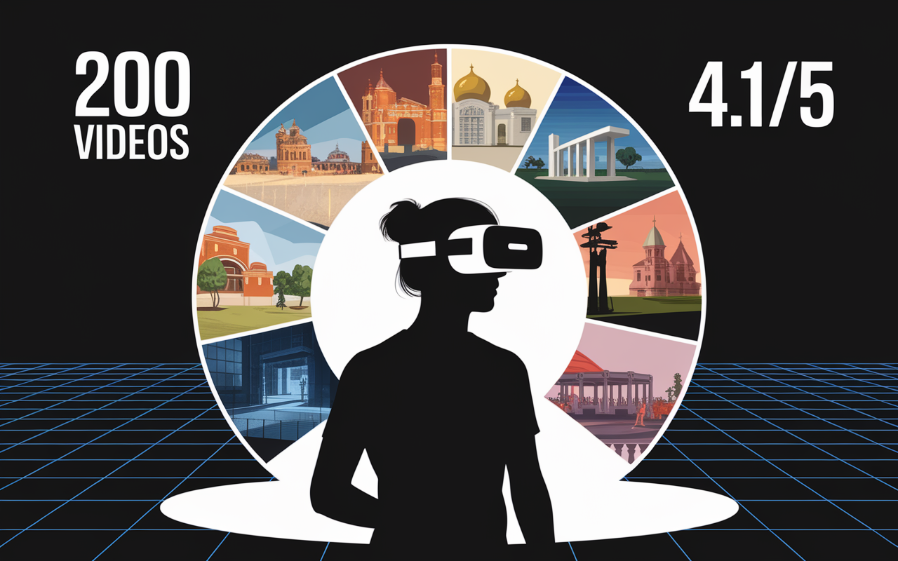 Vidéo en VR : comprendre l’expérience immersive et ses différents formats video en vr utilisateur vue dos casque immersion