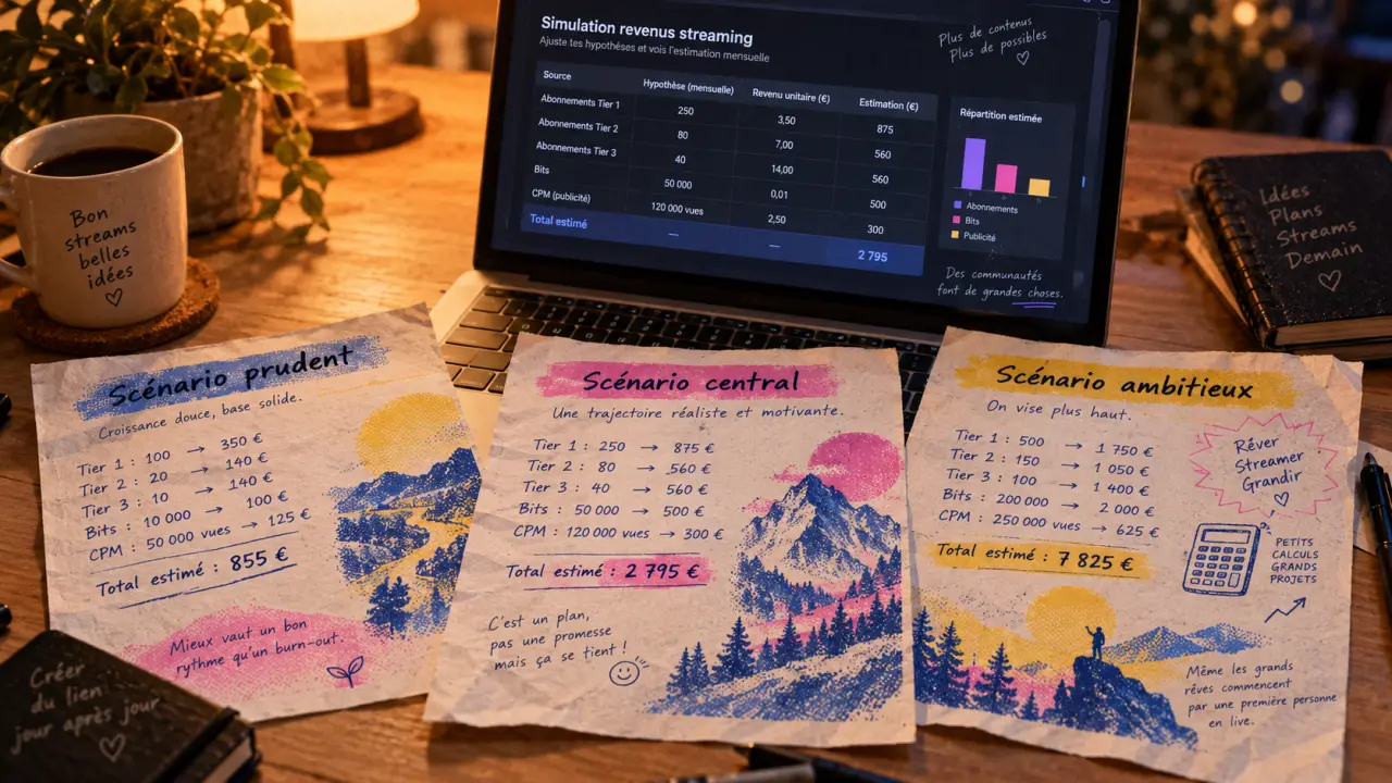 Calculateur revenu Twitch : séparez les 4 chiffres qui changent vraiment l’estimation Calculateur revenu Twitch : séparez les 4 chiffres qui changent l’estimation